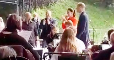 Kate and William have Sweet Caroline singalong at Jubilee concert rehearsal