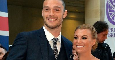 Andy Carroll 'bans three-in-a-bed jokes' at Billi Mucklow wedding after stag do antics