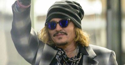 Johnny Depp gets rockstar reception at Scottish concert with crowds screaming 'Innocent!'
