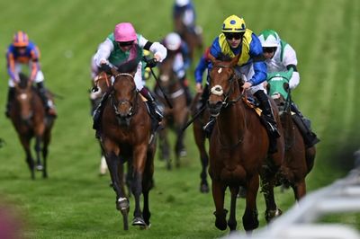 Desert Crown gives trainer Michael Stoute his sixth Epsom Derby