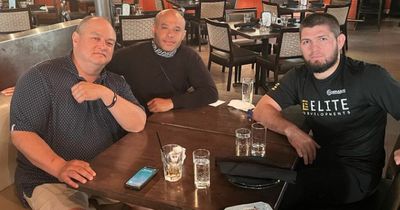 Khabib Nurmagomedov meets with Bellator boss Scott Coker for talks over "work in progress"