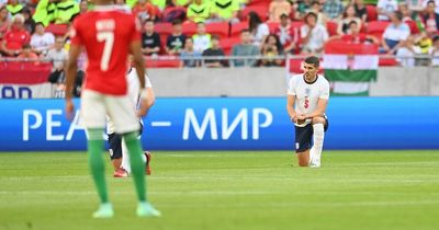 England players booed whilst taking the knee by crowd of kids in Hungary