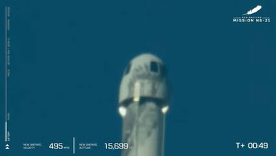 Bezos's Blue Origin makes 5th crewed flight into space