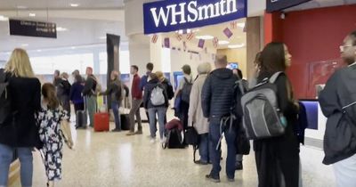 'Exhausted' passengers 'sleeping on airport floor' as they wait hours for luggage