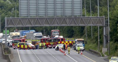 M50 crash: Fire fighters offered mental health support after two bikers died