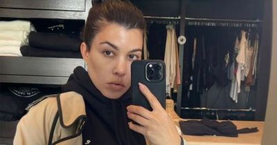 Kourtney Kardashian looks radiant in make-up free selfie amid pregnancy speculation