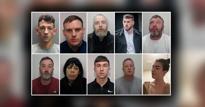 Locked up in May: Some of the criminals jailed in Greater Manchester last month