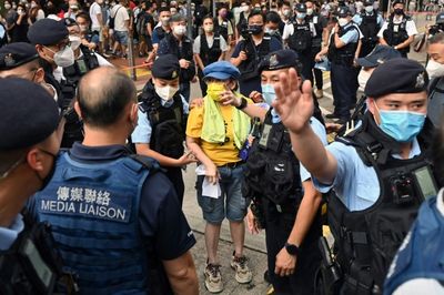 Hong Kong detains several people as world marks Tiananmen anniversary