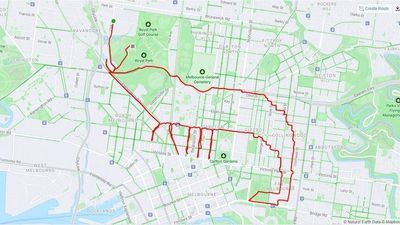 Meet the GPS artists running and cycling one creative canvas at a time