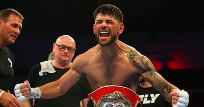 Joe Cordina kickstarts huge weekend for Welsh sport with second-round knockout to become world champion