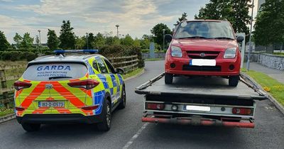 Garda Checkpoints: Officers pull driver and find them in breach of four Irish laws as car seized