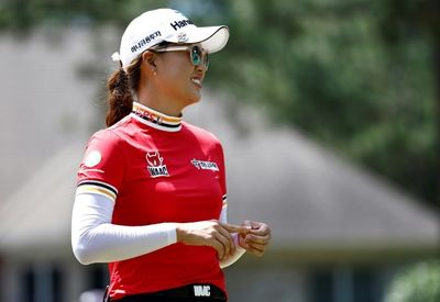Aussie Lee grabs lead with 54-hole record at US Women's Open