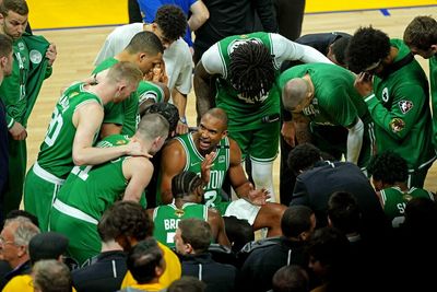 Celtics players wear T-shirts in support of Brittney Griner ahead of Game 2 of the NBA Finals