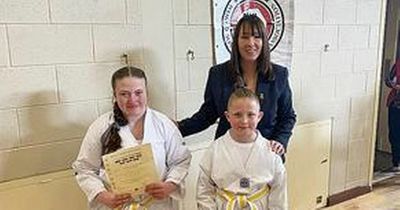 Teenager beats debilitating scoliosis and takes up Taekwondo year after operation