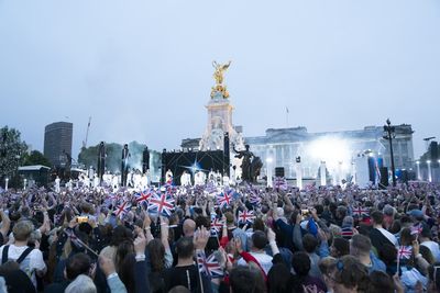 Revellers marvel at being ‘part of history’ at Buckingham Palace concert