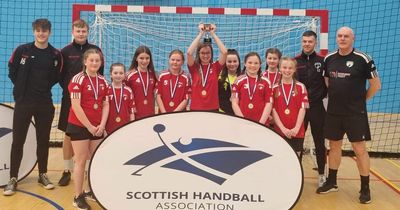 East Kilbride Handball Club claim cup double on 50th anniversary