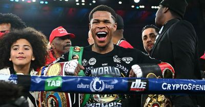 Devin Haney outclasses George Kambosos Jr to become undisputed lightweight champion