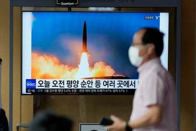 North Korea test fires eight short-range ballistic missiles in latest show of force