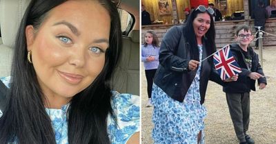 Scarlett Moffatt dances wildly at Platinum Jubilee celebrations with pals