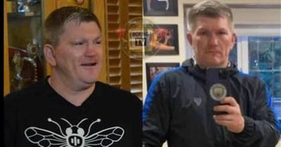 Ricky Hatton has lost 40lb in two months ahead of return to the ring