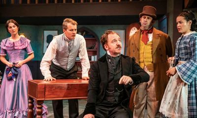 Bleak Expectations review – Radio 4’s Dickens parody bursts on to the stage