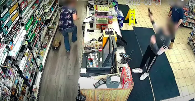 Video captures 12-year-old boy robbing gas station with his grandfather’s gun