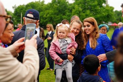 I’m lucky to have the Queen as my granny, Beatrice tells Jubilee lunch guests