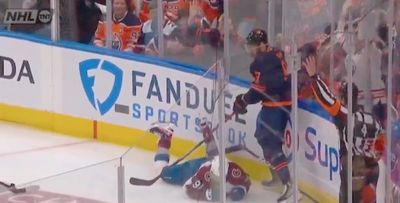 The NHL needs to suspend Evander Kane for his dirty and disgusting hit on Nazem Kadri