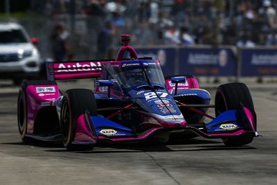 Detroit IndyCar: Rossi leads race day warm-up session