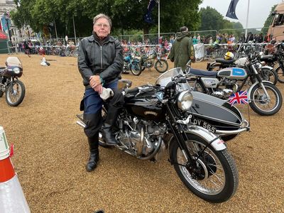 Parade biker, 86, has been riding motorcycles for as long as Queen’s reign