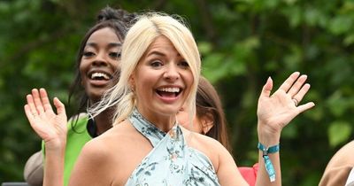 Holly Willoughby and Nicole Scherzinger lead glamour alongside Kate Moss at Jubilee Pageant