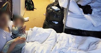 Family sleeping on floor of 'nightmare' hotel room with 'kids bitten by bugs'