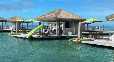 What It's Like at a CocoCay Beach Club Over-Water Cabana