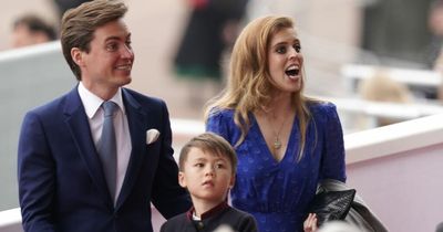 Princess Beatrice's stepson makes royal debut as he joins Prince George at Jubilee