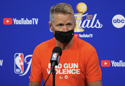 The Celtics and Warriors wore ‘End Gun Violence’ shirts before Game 2 of NBA Finals