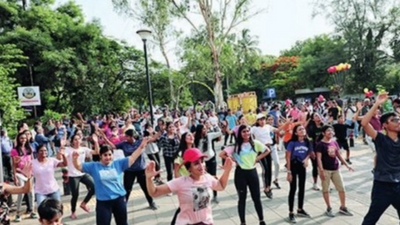 Pune: Happy streets enthralls Aundh with yoga, Zumba
