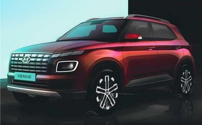 Hyundai reveals sketches of Venue facelift
