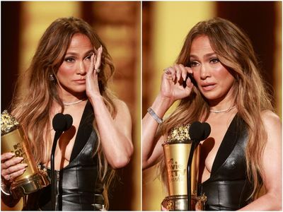 Jennifer Lopez tears up as she accepts Generation Award at MTV Movie and TV Awards