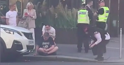 Watch Glasgow bar staff rescue baby rabbit caught under cars on busy city centre road