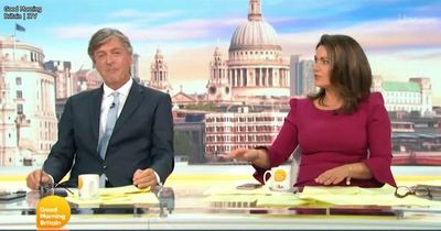 GMB's Susanna Reid forces Richard Madeley to apologise as he 'swears' live on air