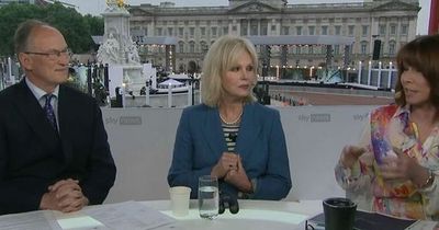 Joanna Lumley thrills viewers with 'absolutely fabulous' Jubilee commentary on Sky News