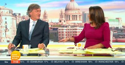 ITV Good Morning Britain's Richard Madeley apologises as he stuns Susanna Reid by 'swearing'