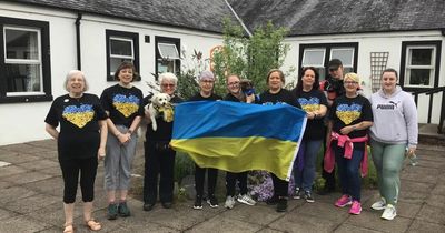 Fleet Valley Care Home resident raises more than £1,000 for Ukraine