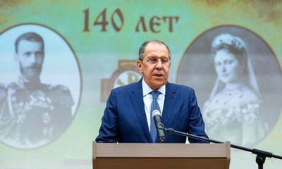 Russian foreign minister Sergei Lavrov forced to cancel trip to Serbia as flight ban takes effect