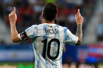 Lionel Messi hails Argentina form as he hits five against Estonia