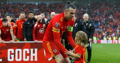 The beautiful moment Gareth Bale celebrated with his kids after Wales' World Cup play-off victory