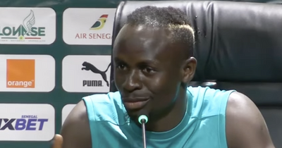 Sadio Mane jokes he's in trouble with Liverpool fans after making allegiances clear