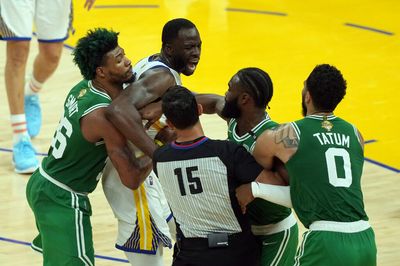 Jaylen Brown claims Draymond Green ‘tried to pull my pants down’ during NBA Finals Game 2 skirmish