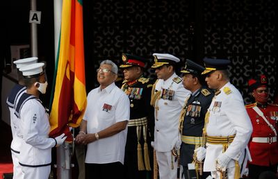 Sri Lanka's president vows to finish term, but won't run for re-election -Bloomberg