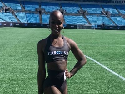 NFL’s first openly transgender cheerleader Justine Lindsay speaks out about signing with Carolina Panthers